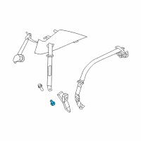 OEM 2016 Jeep Compass Nut-HEXAGON FLANGE Diagram - 6104711AA