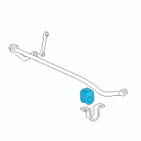 OEM 2005 Ford Excursion Stabilizer Bar Insulator Diagram - 2C7Z-5484-AA