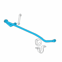 OEM 2000 Ford Excursion Stabilizer Bar Diagram - YC3Z-5482-AA