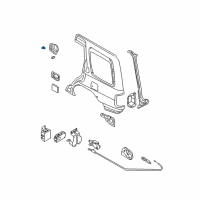 OEM Infiniti Spring-Fuel Filler Diagram - 78836-0W000