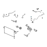 OEM 2004 Acura RSX Switch, Air Conditioning (Dual) Diagram - 80440-S6A-003