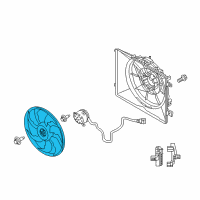 OEM 2015 Kia K900 Fan-Cooling Diagram - 252312M500