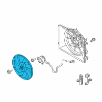 OEM 2017 Kia K900 Fan-Cooling Diagram - 252312M500