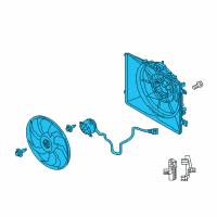 OEM 2016 Kia K900 Blower Assembly Diagram - 253803T280