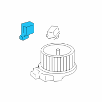 OEM Cadillac DTS Resistor Diagram - 25770670