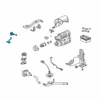 OEM 2011 Honda Insight Tube Assy., Pressure Sensor Diagram - 17382-TM8-L00