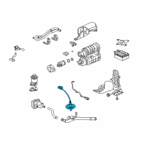 OEM Honda Insight Sensor, Air Fuel Ratio Diagram - 36531-RBJ-003