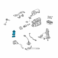 OEM 2015 Honda Civic Valve Set, EGR Diagram - 18011-RBJ-000