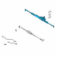 OEM 2000 Nissan Sentra Gear & Linkage-Power Steering Diagram - 49001-4Z011