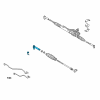 OEM 2005 Nissan Sentra Socket Kit-Tie Rod, Outer Diagram - 48520-4Z025