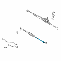 OEM 2005 Nissan Sentra Socket Assy-Tie Rod, Inner Diagram - 48521-4Z001