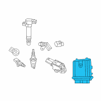 OEM 2020 Jeep Wrangler MODULE-ENGINE CONTROLLER Diagram - 68434927AB