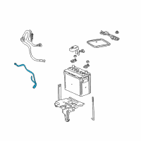 OEM 2005 Toyota MR2 Spyder Negative Cable Diagram - 82123-17100