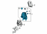 OEM 2021 Cadillac CT4 Fuse & Relay Box Diagram - 84873144