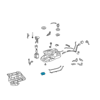 OEM 2007 Toyota Highlander Check Valve Support Diagram - 77158-48020