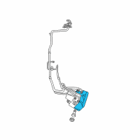 OEM 2003 Dodge Viper Anti-Lock Brake System Module Diagram - 5066605AA