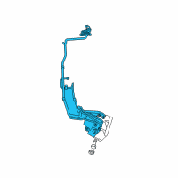 OEM 2009 Dodge Viper Anti-Lock Brake System Hydraulic Control Unit Diagram - 5093035AA