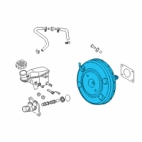 OEM 2017 Kia Forte5 Booster Assembly-Brake Diagram - 59110A7000