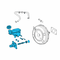 OEM Kia Forte5 Cylinder Assembly-Brake Diagram - 58510A7200