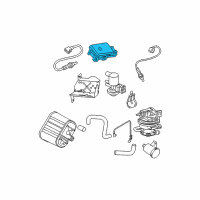 OEM Dodge Durango Sensor-Map Diagram - 68002763AA