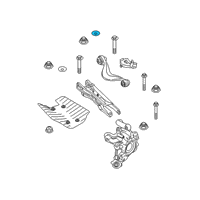 OEM BMW 840i Eccentric Washer Diagram - 33-30-6-874-239