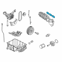 OEM 2021 Ford EcoSport Manifold Gasket Diagram - CM5Z-9439-A