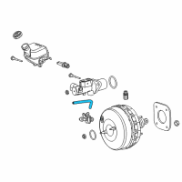 OEM Chrysler Hose-Brake Booster Vacuum Diagram - 5273202AE