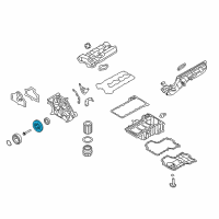 OEM 2016 BMW M6 Gran Coupe Vibration Damper Diagram - 11-23-7-572-566