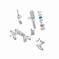 OEM 1990 Infiniti Q45 INSULATOR Assembly-STRUT Mounting Diagram - 54320-40U02