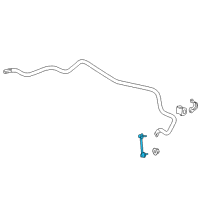 OEM Acura MDX Link, Left Rear Diagram - 52325-TZ5-A01