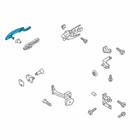 OEM 2021 Lincoln Corsair HANDLE ASY - DOOR - OUTER Diagram - LJ7Z-7826604-BAPTM