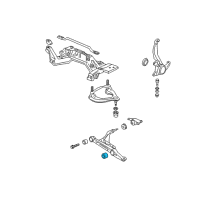 OEM 1992 Honda Civic Bush, Shock Absorber Diagram - 51810-SK7-004