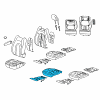OEM 2021 Chrysler Voyager Module-OCCUPANT Classification Diagram - 68327122AB