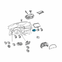 OEM 2015 Lexus RX450h Switch, Push Start Diagram - 89611-0E041