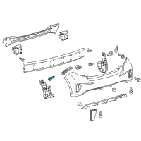 OEM 2008 Toyota Camry Stay Screw Diagram - 90159-A0034