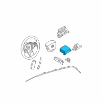 OEM 2006 Nissan Murano Sensor-Side AIRBAG Center Diagram - K8820-CB90A