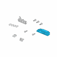 OEM Honda Ridgeline Lamp, High Mount Stop Diagram - 34271-SJC-A01