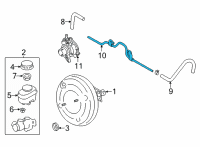 OEM 2022 Toyota GR86 Vacuum Tube Diagram - SU003-10347