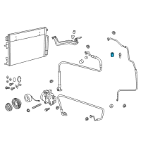 OEM 2007 Dodge Nitro Cap-A/C Charge Valve Diagram - 5179285AA