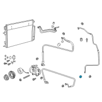 OEM 2011 Dodge Charger A/C System Seal Kit Diagram - 68110598AA