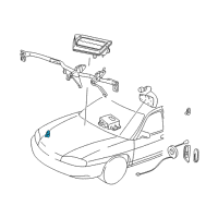 OEM 2004 Chevrolet Impala Front Sensor Diagram - 10305723