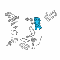 OEM 2005 Jeep Liberty Cover-Timing Belt Diagram - 53010482AC