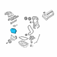OEM 2004 Jeep Liberty Cover-Timing Belt Diagram - 53010483AB