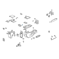 OEM Honda Pilot Holder, Tab Cap Diagram - 83408-S9V-A01