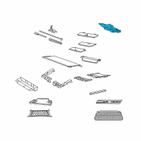 OEM 2005 Lincoln Aviator Jack Assembly Diagram - 8L2Z-17080-A