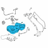 OEM Buick Regal Sportback Fuel Tank Diagram - 84343947