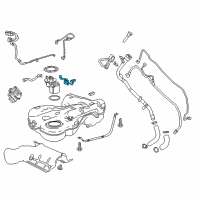 OEM 2018 Buick Regal Sportback Fuel Gauge Sending Unit Diagram - 84660721