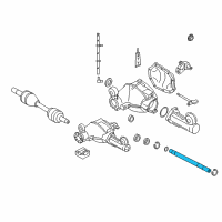 OEM 2008 Jeep Grand Cherokee Axle Shaft-Cv Joint Half Shaft Diagram - 52111347AB