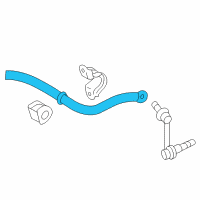 OEM Lexus IS350 Bar, STABILIZER, FR Diagram - 48811-30810