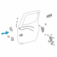 OEM 2002 Toyota Tacoma Check Arm Diagram - 68630-04010